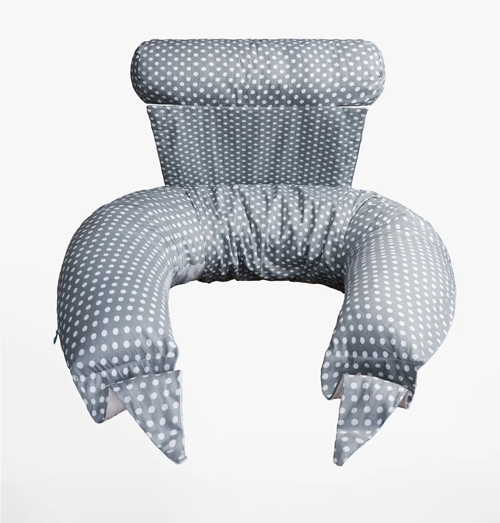 Grey white dots